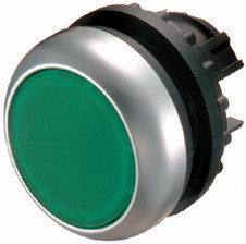 NAPĘD PRZYCISKU PŁASKI ZIELONY Z SAMOPOWROTEM M22-D-G - 216596 - EATON
