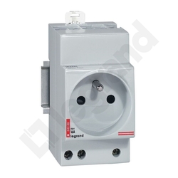 MODUŁOWE GNIAZDO 2P+Z NA SZYNĘ G380 - 004280 - LEGRAND