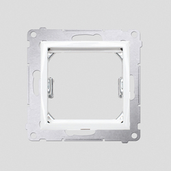 ADAPTER (PRZEJŚCIÓWKA) NA OSPRZĘT STANDARDU 45X45 MM BIAŁY SIMON 54 - DA45.01/11 - KONTAKT SIMON
