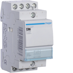 STYCZNIK 2NO+2NC 25A 230V AC. - ESC427 - HAGER - BERKER