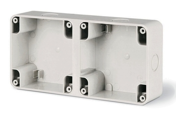 PUSZKA IP66 2 MODUŁY M95X2 PROTECTA - 137.102 - SCAME