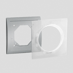 RAMKA POJEDYNCZA BRYZGOSZCZELNA Z USZCZELKĄ ALUMINIOWY SIMON CLASSIC - MR1B/26 - KONTAKT SIMON