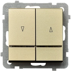 ŁĄCZNIK ŻALUZJOWYZ PODŚWIETLENIEM SZAMPAŃSKI ZŁOTY SONATA - ŁP-7RS/M/39 - OSPEL