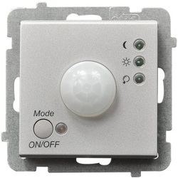 ELEKTRONICZNY CZUJNIK RUCHU SREBRO MAT SOANATA - ŁP-16R/M/38 - OSPEL