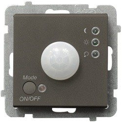 ELEKTRONICZNY CZUJNIK RUCHU CZEKOLADOWY METAL SONATA - ŁP-16R/M/40 - OSPEL