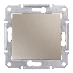 ŁĄCZNIK 1-BIEGUNOWY IP44 SATYNA SEDNA  - SDN0100368 - SCHNEIDER ELECTRIC