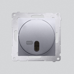 ŁĄCZNIK ZDALNIE STEROWANY (MODUŁ) 20-500 W SREBRNY SIMON 54 - DWP10T.01/43 - KONTAKT SIMON