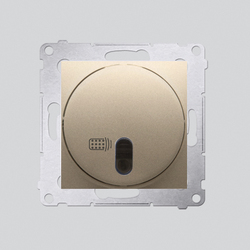 ŁĄCZNIK ZDALNIE STEROWANY (MODUŁ) 20-500 W ZŁOTY SIMON 54 - DWP10T.01/44 - KONTAKT SIMON