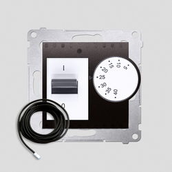 REGULATOR TEMPERATURY Z CZUJNIKIEM ZEWNĘTRZNYM (MODUŁ) 16(2) A 230 V W KOMPLECIE CZUJNIK ZEWNĘTRZNY SIMON 54 - DRT10Z.02/48 - KONTAKT SIMON