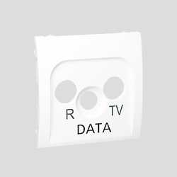 POKRYWA GNIAZDA ANTENOWEGO RTV-DATA BIAŁA SIMON CLASSIC - MADP/11 - KONTAKT SIMON