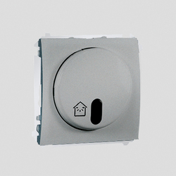 ŚCIEMNIACZ ZDALNIE STEROWANY Z SYMULATOREM OBECNOŚCI (MODUŁ) 60&ndash;500 W 230 V ALUMINIUM SIMON CLASSIC - MSO10.01/26 - KONTAKT SIMON
