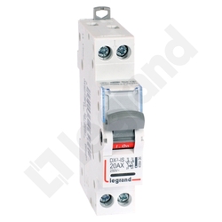 ROZŁĄCZNIK IZOLACYJNY 20A 2 BIEGUNY Z SYGNALIZACJĄ FR 302S - 406436 - LEGRAND