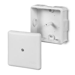 PUSZKA N/T ODGAŁĘŹNA IP55 B/WKŁADU 5X2,5MM2 6-WYL. (87X87X39) - 0226-00 - ELEKTRO-PLAST NASIELSK