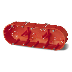PUSZKA P/T PK-3X60 DO ŚCIAN PUSTYCH POTRÓJNA 3XFI 60X47MM - 0234-00 - ELEKTRO-PLAST NASIELSK