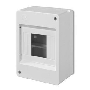 OBUDOWA NATYNKOWA MINI S 4-MOD. 1X4 IP20  - 2304-00 - ELEKTRO-PLAST NASIELSK