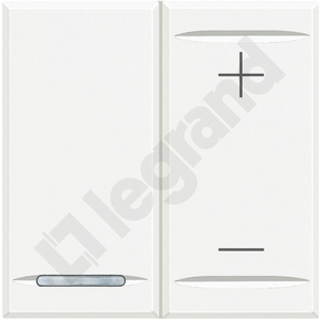 ŚCIEMNACZ PRZYCISKOWY 3-400W 2 MODUŁY BIAŁY AXOLUTE  - HD4411 - LEGRAND
