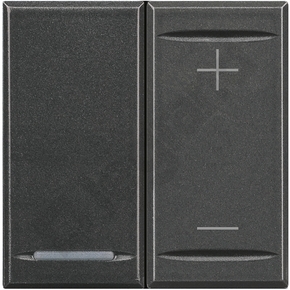 ŚCIEMNACZ PRZYCISKOWY 20-600W 2 MODUŁY ANTRACYT AXOLUTE  - HS4408 - LEGRAND