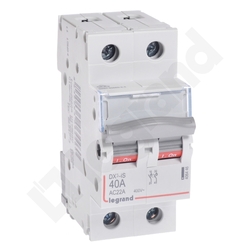 ROZŁĄCZNIK IZOLACYJNY 40A 2 BIEGUNY FR302 - 406446 - LEGRAND