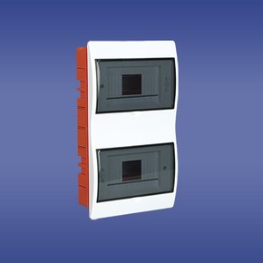 ROZDZIELNIA TWORZYWO 2X8 MODUŁÓW P/T Z LISTWĄ N+PE RP FALA - 8.4 - ELEKTROPLAST OPATÓWEK