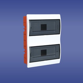 ROZDZIELNIA TWORZYWO 2X12 MODUŁÓW P/T Z LISTWĄ N+PE RP FALA - 8.5 - ELEKTROPLAST OPATÓWEK
