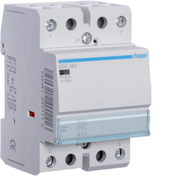 STYCZNIK 2NO 63A 230V AC. - ESC263 - HAGER - BERKER