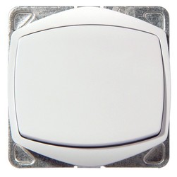 ŁĄCZNIK JEDNOBIEGUNOWY BIAŁY TON - ŁP-1C/m/00 - OSPEL