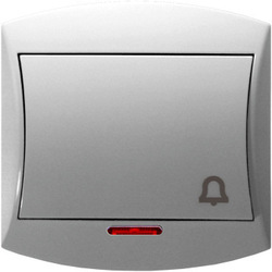 ŁĄCZNIK "DZWONEK" P/T PODŚWIETLANY TOP  - ŁP-6TS/00 - OSPEL