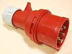 WTYCZKA PRZENOŚNA 16A 400V 3P+Z+N IP44 SHARK - 015-6 - PCE