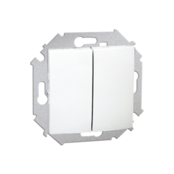 ŁĄCZNIK ŚWIECZNIKOWY DO WERSJI IP44 (MODUŁ) 10AX 250V ZACISKI ŚRUBOWE BIAŁY SIMON 15  - 1591398B-030 - KONTAKT SIMON