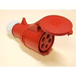 GNIAZDO PRZENOŚNE 32A 400V 3P+Z+N IP44 SHARK - 225-6 - PCE