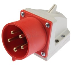 WTYCZKA ODBIORNIKOWA 32A 400V 3P+Z+N IP44. - 525-6 - PCE
