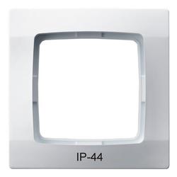 RAMKA POJEDYNCZA DO ŁĄCZNIKÓW IP44 BIAŁA KARO - RH-1S/00 - OSPEL