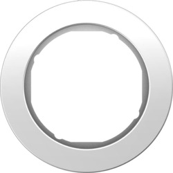 RAMKA POJEDYNCZA BIAŁY POŁYSK R.CLASSIC - 10112089 - HAGER - BERKER