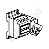 ROZŁĄCZNIK MOCY 32A 4 BIEGUNY NAPĘD FRONTOWY CZERWONY VISTOP - 022302 - LEGRAND