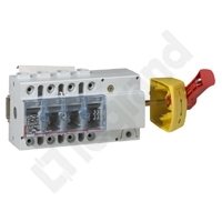 ROZŁĄCZNIK MOCY 100A 4 BIEGUNY NAPĘD BOCZNY CZERWONY VISTOP - 022327 - LEGRAND