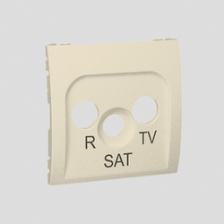 POKRYWA GNIAZDA ANTENOWEGO RTV-SAT BEŻ SIMON CLASSIC - MASP/12 - KONTAKT SIMON