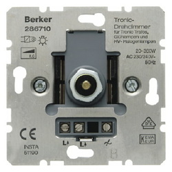 ŚCIEMNIACZ OBROTOWY TRONIC&reg; 10-315 W MECHANIZM ONE PLATFORM - 286710 - HAGER - BERKER