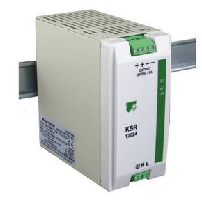 ZASILACZ 230/24VDC 5,0A IP20 KSR 12024 NA SZYNĘ TH-35 Z ZABEZPIECZENIEM REGULACYJNYM NAPIĘCIA - 18924-9993 - BREVE