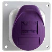 GNIAZDO TABLICOWE 16 A/24 V/2-POLOWE IP44 P17  - 055245 - LEGRAND