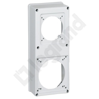 POKRYWA ZESTAWU 2 GNIAZDA TABLICOWE 16-63A P17  - 057719 - LEGRAND