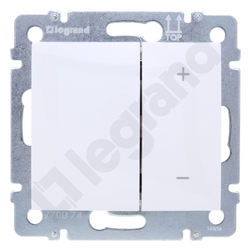 BIAŁY ŚCIEMNIACZ PRZYCISKOWY 600W BIAŁY VALENA  - 770074 - LEGRAND