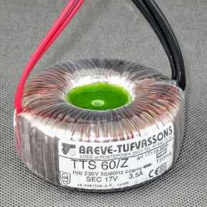 TRANSFORMATOR JEDNOFAZOWY IP00 TTS 60/Z 230/ 24 V  - 17124-9990 - BREVE