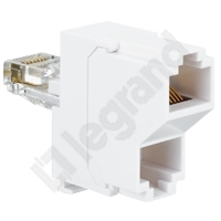 DUBLER 1X2RJ45 KOMP/KOMP LCS  - 032747 - LEGRAND