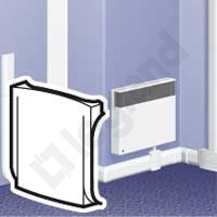 ROZGAŁĘZIENIE T 80/120 X 20 BIAŁY DLP  - 033670 - LEGRAND