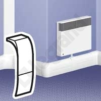 ZAŚLEPKA/ODEJŚCIE 140 X 35 BIAŁA DLP  - 033714 - LEGRAND