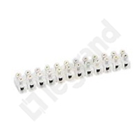 LISTWA ZACISKOWA 12-POLOWA 6 MM2 BIAŁA NYLBLOC  - 034223 - LEGRAND
