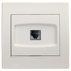 GNIAZDO TELEFONICZNE RJ11 KREMOWE ANYA - AYA4100223 - SCHNEIDER ELECTRIC