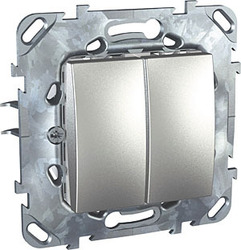 ŁĄCZNIK ŚWIECZNIKOWY ALUMINIUM UNICA TOP/MERTEN - MGU50.211.30Z - SCHNEIDER ELECTRIC