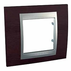 RAMKA POJEDYNCZA WENGE UNICA TOP  - MGU66.002.0M3 - SCHNEIDER ELECTRIC