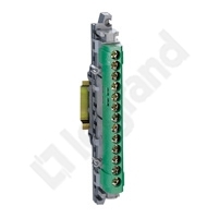 LISTWA PRZYŁĄCZENIOWA ZIELONA 13 ZACISKÓW DŁUGOŚĆ 113MM DO NEDBOX RWN EKINOX TX XL3125 RN65 - 004834 - LEGRAND